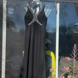 Elegant Black Evening Dress